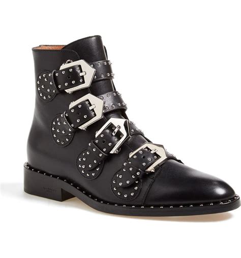 givenchy prue buckle bootie|Givenchy boots.